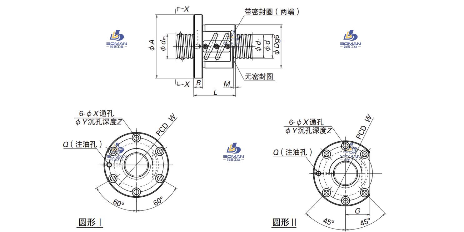 ZFT3606-5-ZFT滚珠丝杠